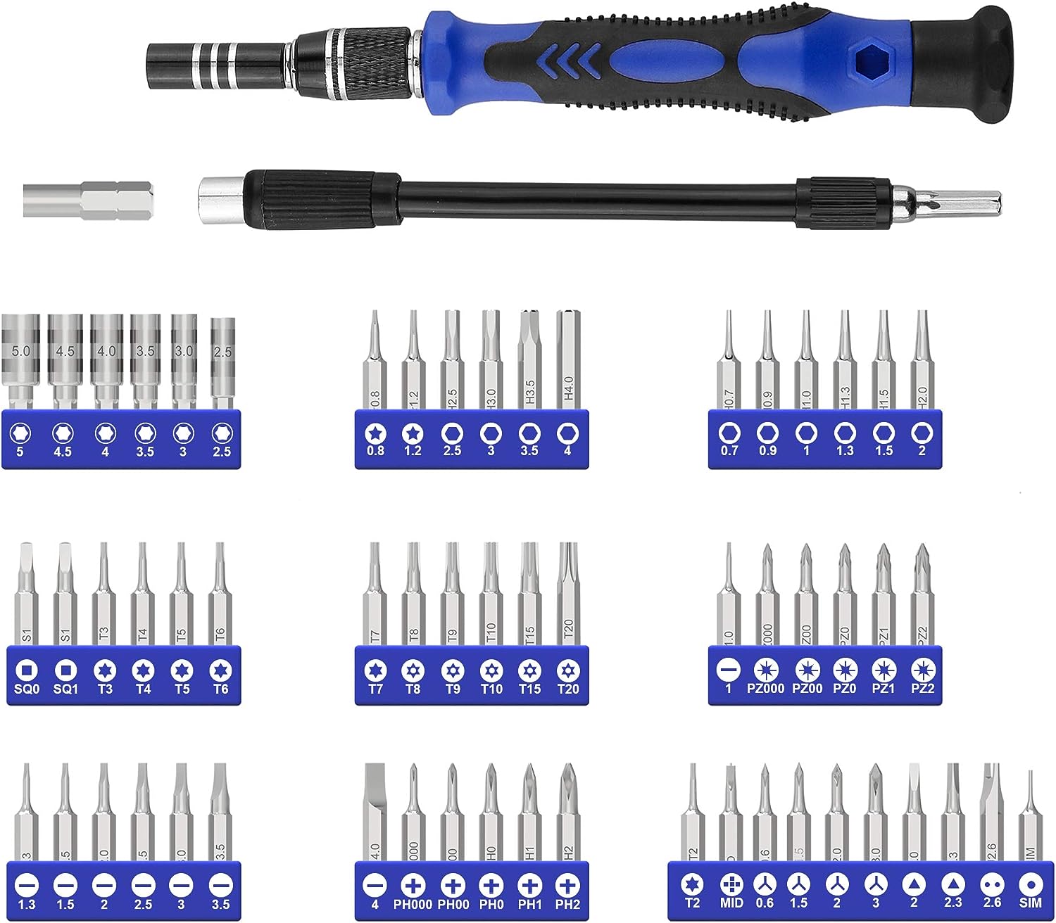 Mehr über den Artikel erfahren Feinmechaniker- u. Modellbau-Schraubendreher Set