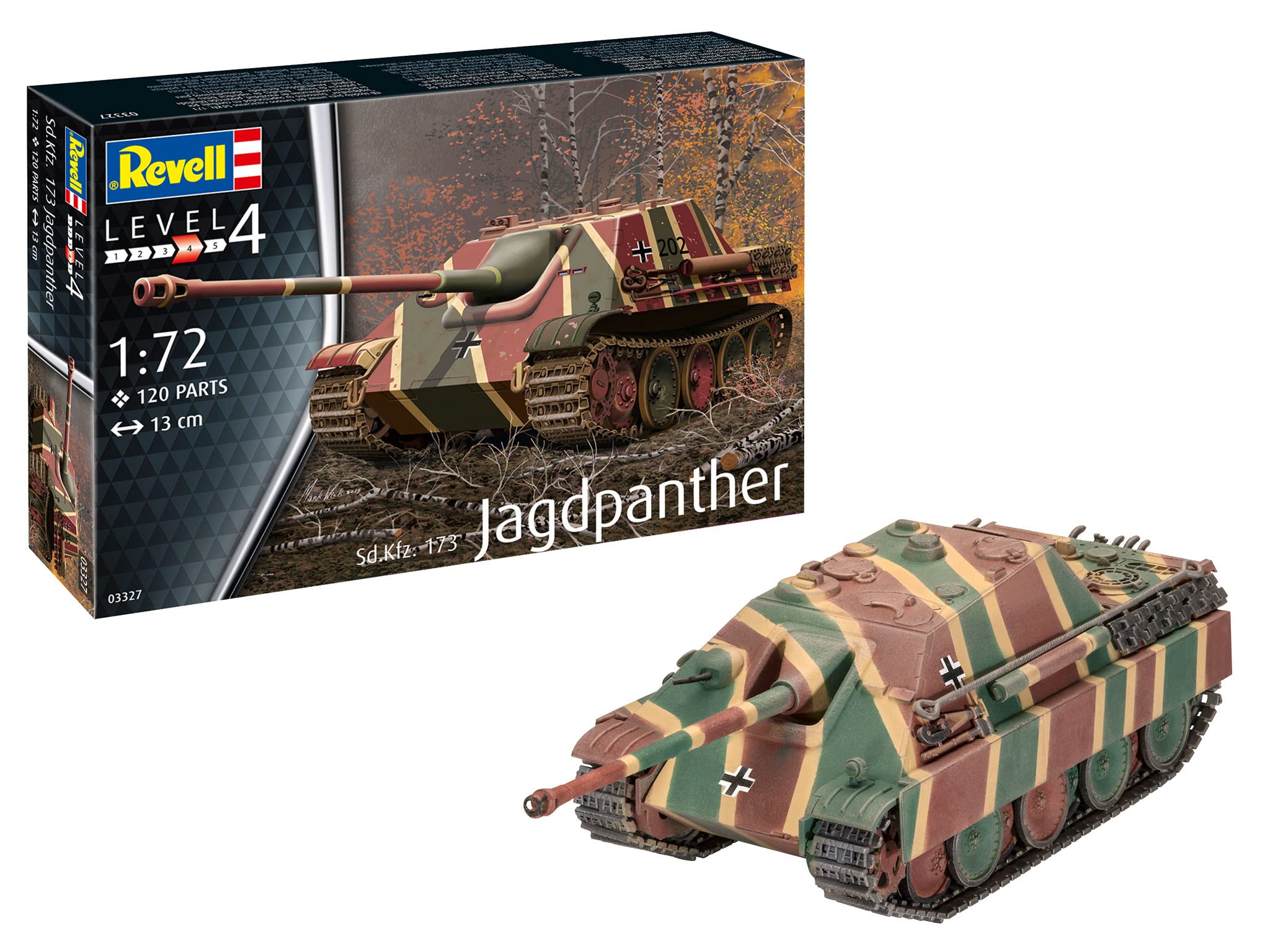 Mehr über den Artikel erfahren Revell, Modellbausatz Jagdpanther