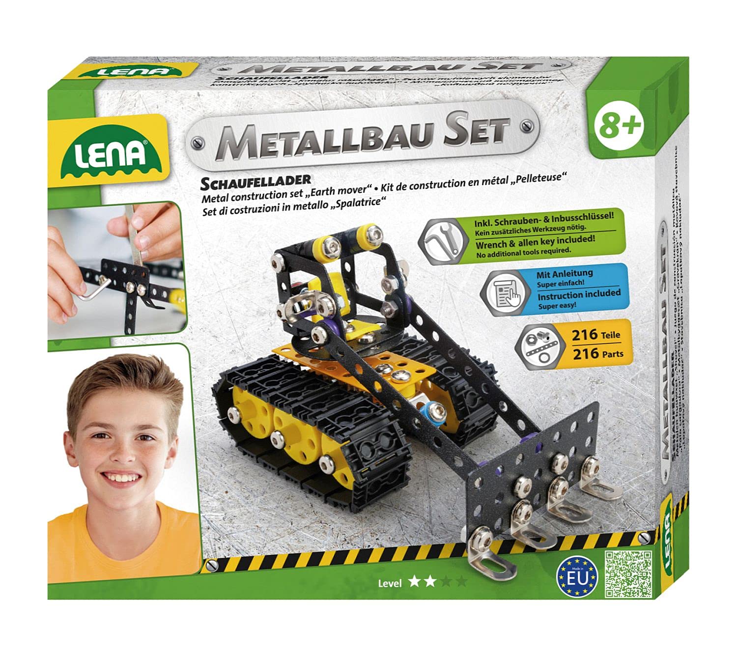 Mehr über den Artikel erfahren Lena, Metallbau-Set Schaufellader