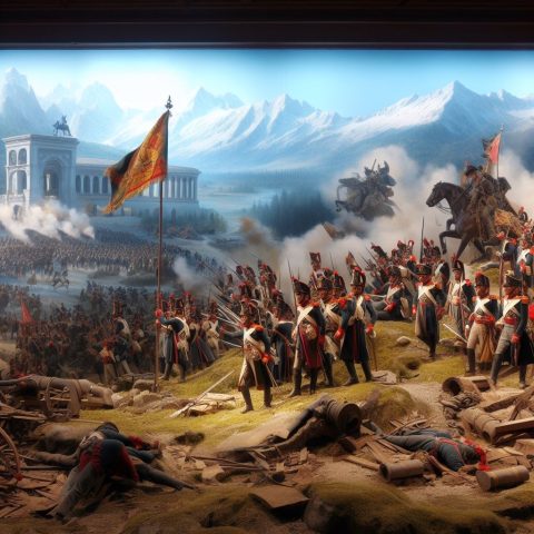 Diorama Napoleonische Kriege